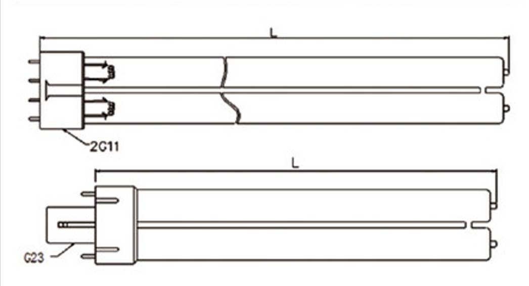 UV germicidal and curing bulbs